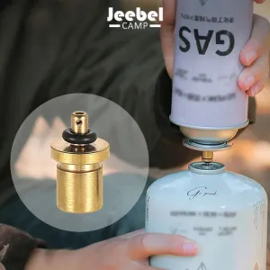 Gas Refill Adapter for Outdoor Camping Stove Gas Cylinder Gas Tank Gas Burner Accessories Hiking Inflate Butane Canister