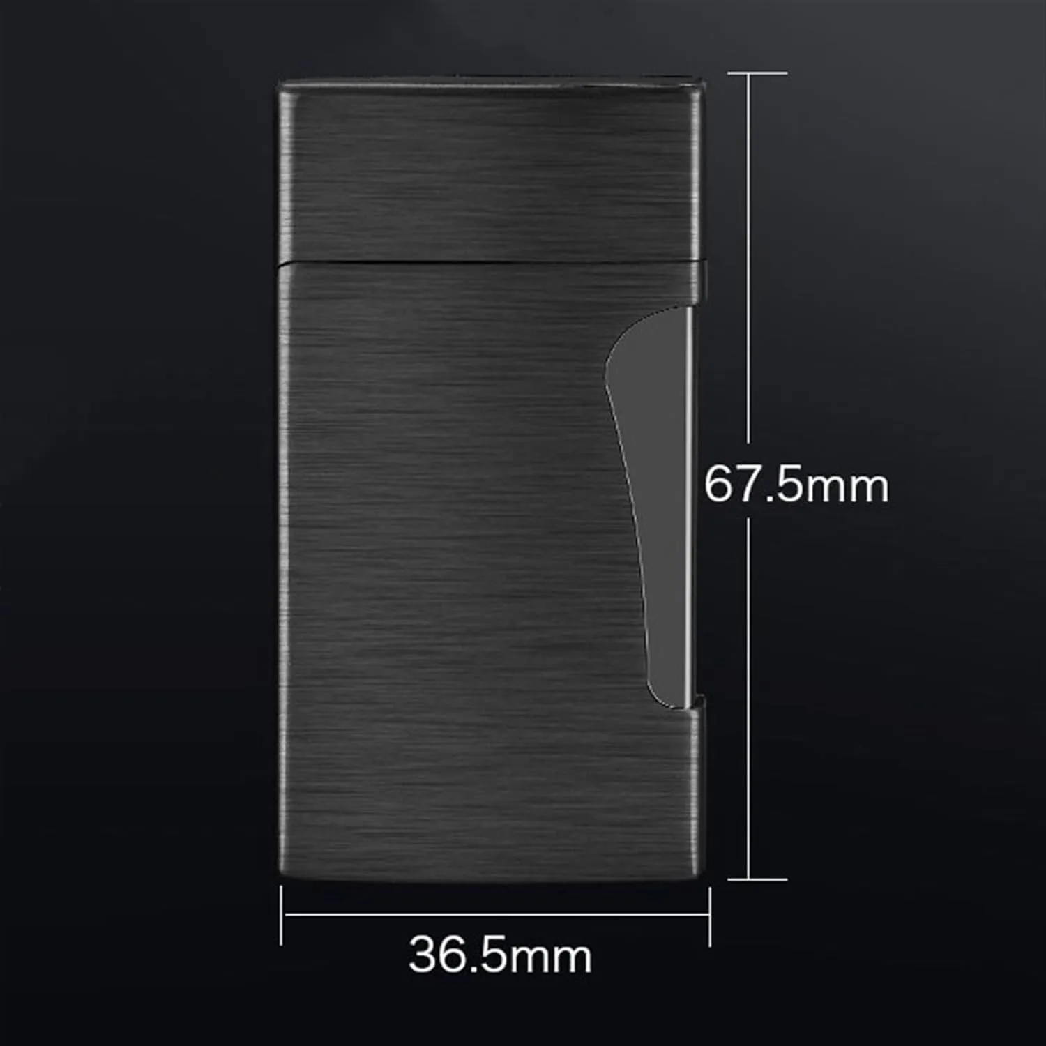GAVIK Dual Flame Lighter, refillable with Butane Fuel, switchable Soft/Jet Flame, Windproof, Adjustable Flame, Suitable for Candle Camping BBQ Kitchen, Gift for Men (Color : E)