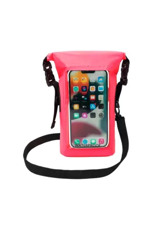Gecko Pink Waterproof Phone Dry Bag