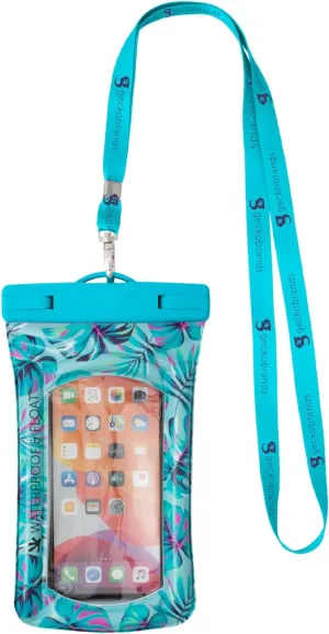 geckobrands Float Phone Dry Bag - Waterproof & Floating Phone Pouch – Fits Most iPhone and Samsung Galaxy Models
