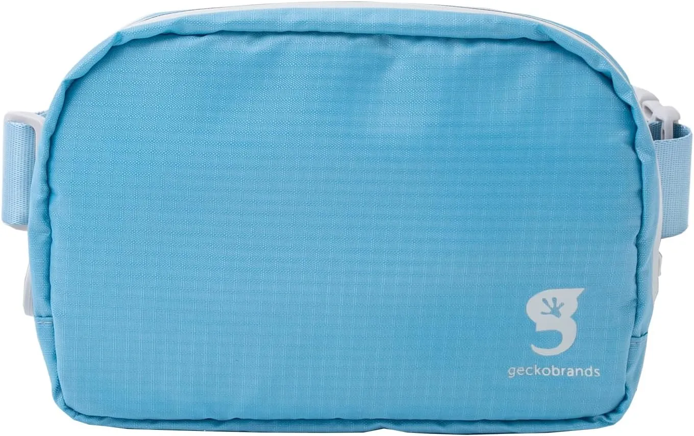 geckobrands Waterproof Belt Bag – Water-Resistant Gear Organizer with Phone Window & Adjustable Strap