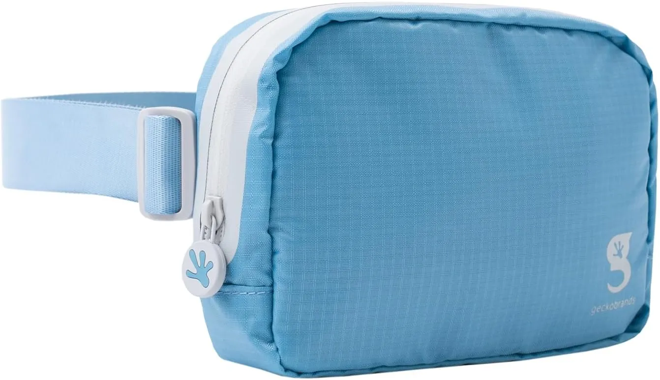 geckobrands Waterproof Belt Bag – Water-Resistant Gear Organizer with Phone Window & Adjustable Strap