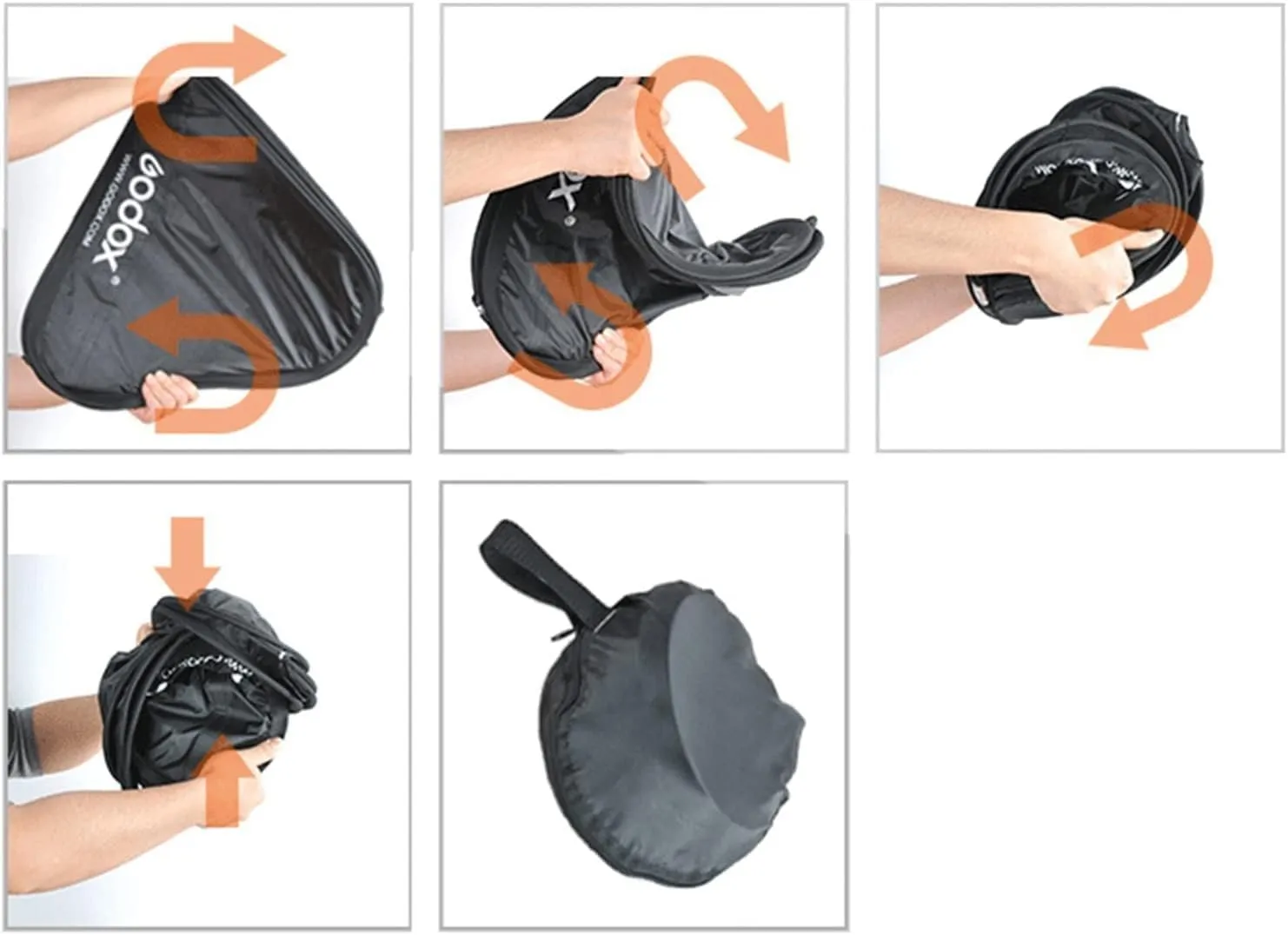 Godox 50cm x 50cm Softbox Bag Kit for Studio Photogrpahy Camera Flash Fits Bowens Elinchrom Mount (19.6" x 19.6")
