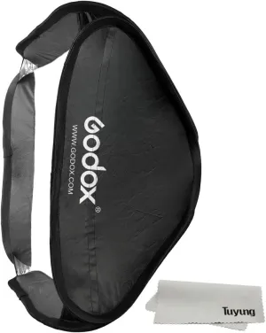 Godox 80cm x 80cm Softbox Bag Kit for Studio Photogrpahy Camera Flash Fits Bowens Elinchrom Mount (32" x 32")