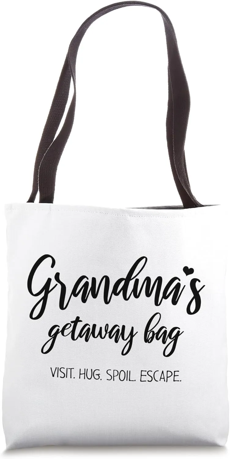 Grandma's Getaway Bag Tote Bag