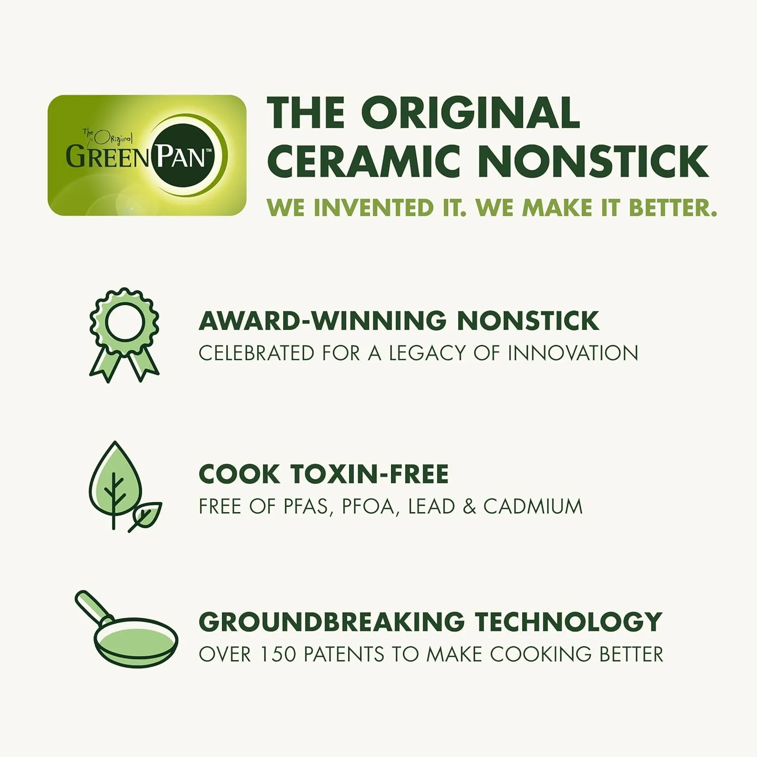 GreenPan Valencia Pro Hard Anodized Healthy Ceramic Nonstick 8" and 10" Frying Pan Skillet Set, PFAS-Free, Induction, Dishwasher Safe, Oven Safe, Gray