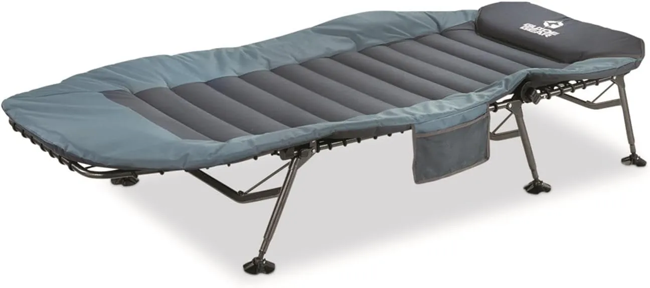 Guide Gear Ultimate Comfort Padded Camping Cot; 400-lb. Capacity, for Camping, Fishing or by The Beach and Swimming Pool