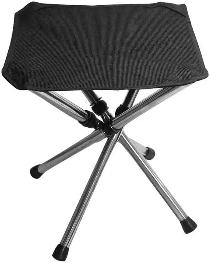 Handbag Folding Stool Tripod Telescopic Camping Stool Outdoor Lightweight Chair with Storage Bag Folding Camping Stool