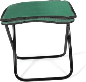 Happyyami Portable Folding Stool for Gardening Travel Outdoor Use Lightweight Compact Design for Fishing Hiking Backpacking and Sporting Events Space Saving Comfort Seat