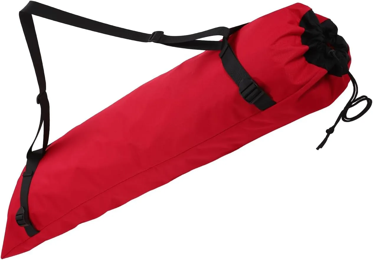 HARFINGTON Camping Chair Replacement Bag 48" Folding Chair Carry Bag Oxford Cloth Storage Tent Bag with Shoulder Strap for Travel Outdoor Camping Sports, Red