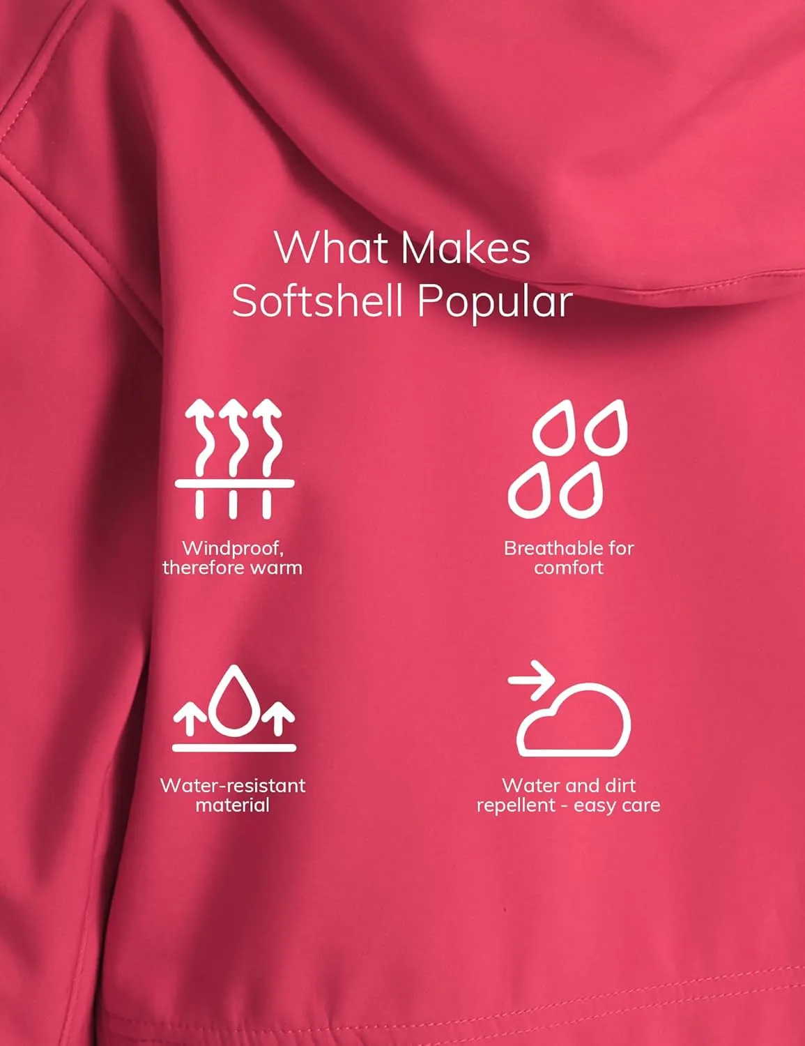 Heated Jacket for Women, ANTARCTICA GEAR Winter Coat with 12V 16000mAh Battery Pack, Soft Shell Heating Hood Jacket