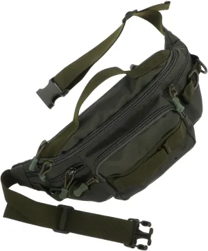 Heavy Duty Cycling Waist Bag Lightweight Fishing Tackle Pouch with Integrated Water Bottle Holder for Outdoor Adventures and Kayaking Multi Functional Fanny Pack for Men