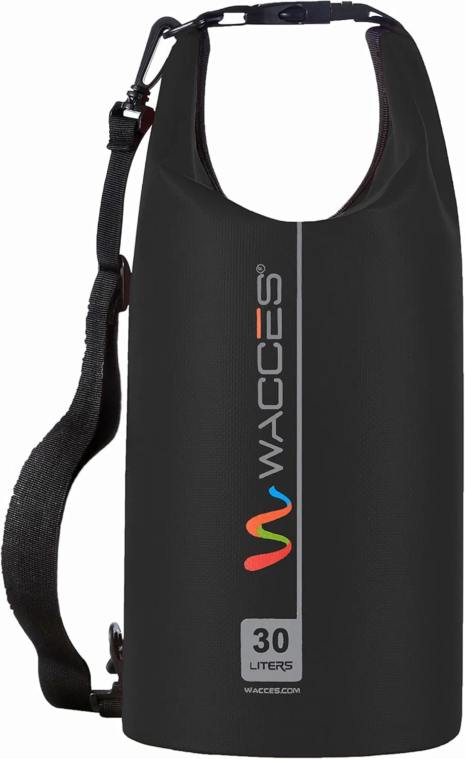 Heavy Duty Durable Waterproof Dry Bag for Kayaking, Rafting, Boating, Swimming, Hiking 30L - Black
