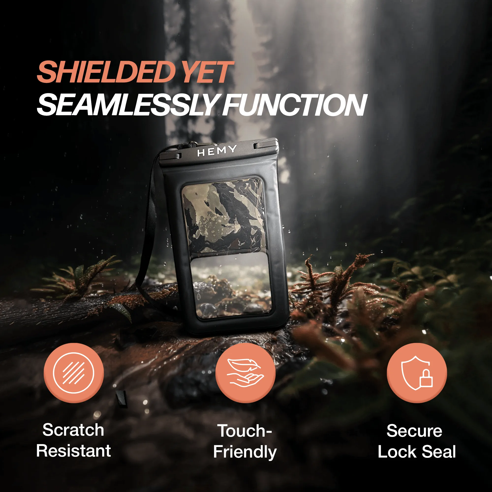 HEMY Waterproof Phone Case