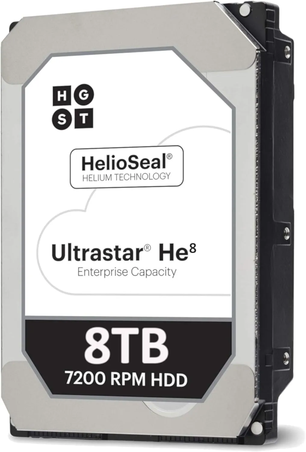 HGST Ultrastar He8 HUH728080ALE604 0F23668 / 0F25721 8TB 7,2K RPM SATA 6Gb/s 128MB 3.5" HDD 512E