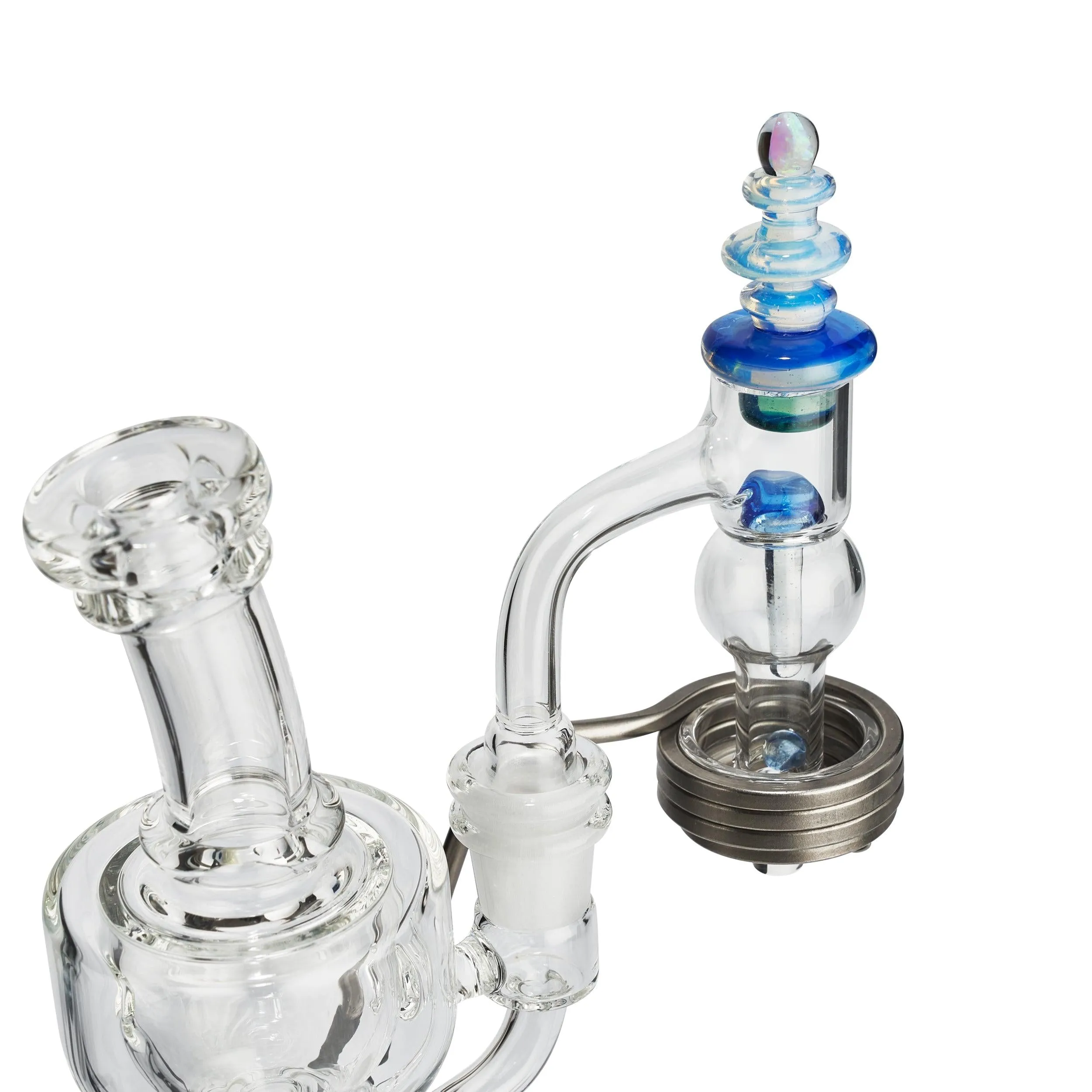 High Five - LCD E-Nail Quartz E-Banger & Rig Kit