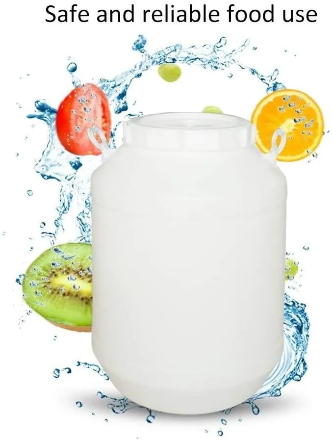 Home Outdoor Bucket,Camping Water Container,Thickened Water Tub Drum Lid,Food Grade Plastic Bucket Large Storage Tank Storage Tank Storage Tank Bucket (25L, 30L, 50L, 60L)