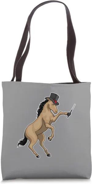 Horse Wizard Magic wand Tote Bag