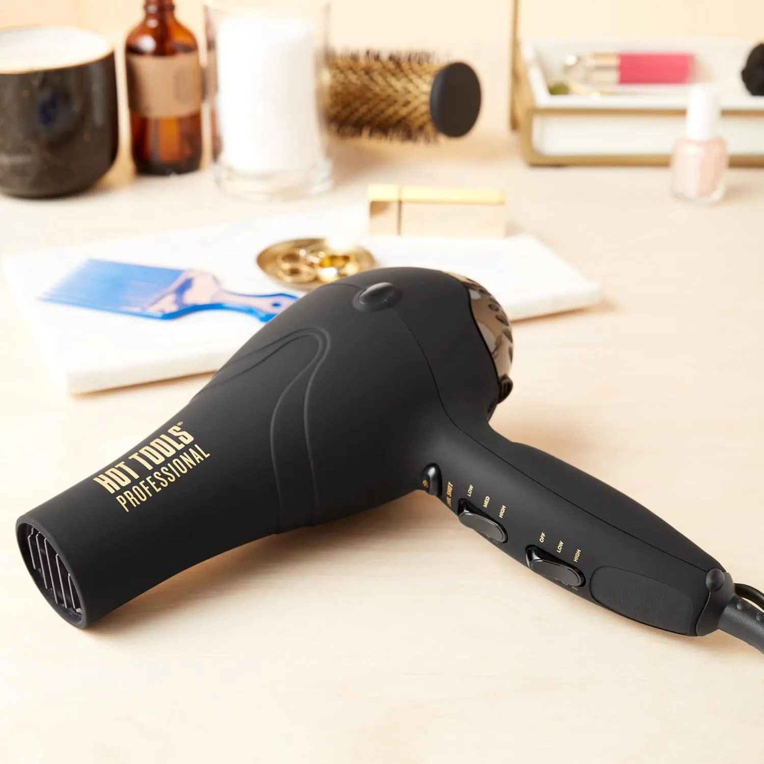 Hot Tools Pro Artist 2100 Ionic Turbo Hair Dryer | Fast Dry, Lightweight