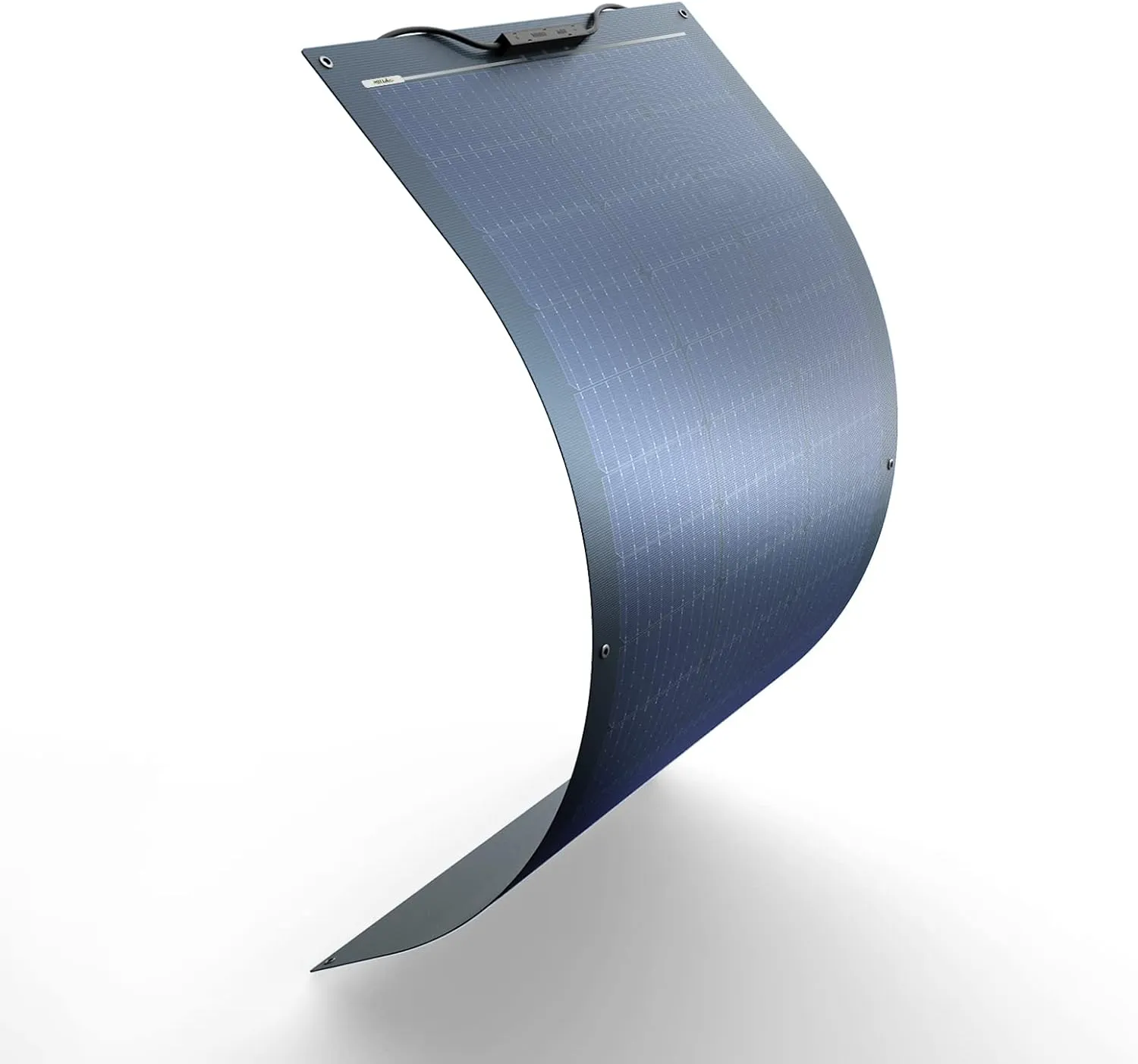 HQST 100W 12V Flexible Monocrystalline Solar Panel,9BB 100 Watts Mono Solar Panel,Polished PET Coating,23% High Efficiency Module PV Power,IP67 Waterproof for RV Camper Van Boat Yacht Cabin Shed