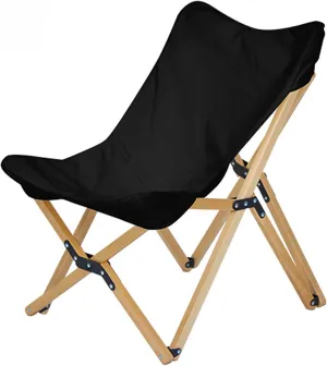 HUHJYUGE Outdoor Folding Chairs, Camping Folding Chair Heavy Duty, Folding Camping Chairs for Adults Lightweight, with Lumbar Support, for Beach, Fishing, Trip, Picnic, Lawn (B 58cm)