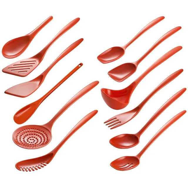 Hutzler 12 Piece Cook & Serve Melamine Utensil Set