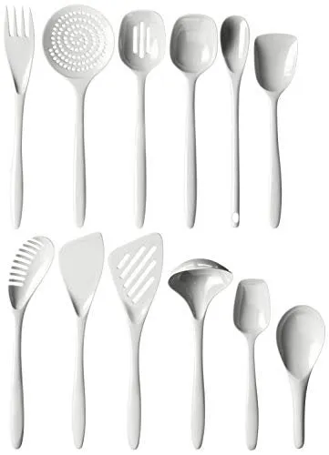 Hutzler 12 Piece Cook & Serve Melamine Utensil Set