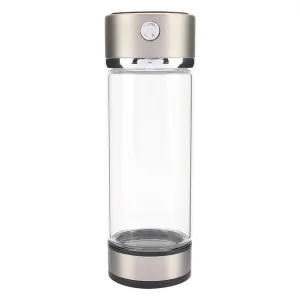 Hydrogen Water Bottle, Hydrogen Water Machine Portable Hydrogen Water Generator Hydro Water Bottle Rechargeable Hydrogen Rich Water Glass Cup for Home Travel Fitness