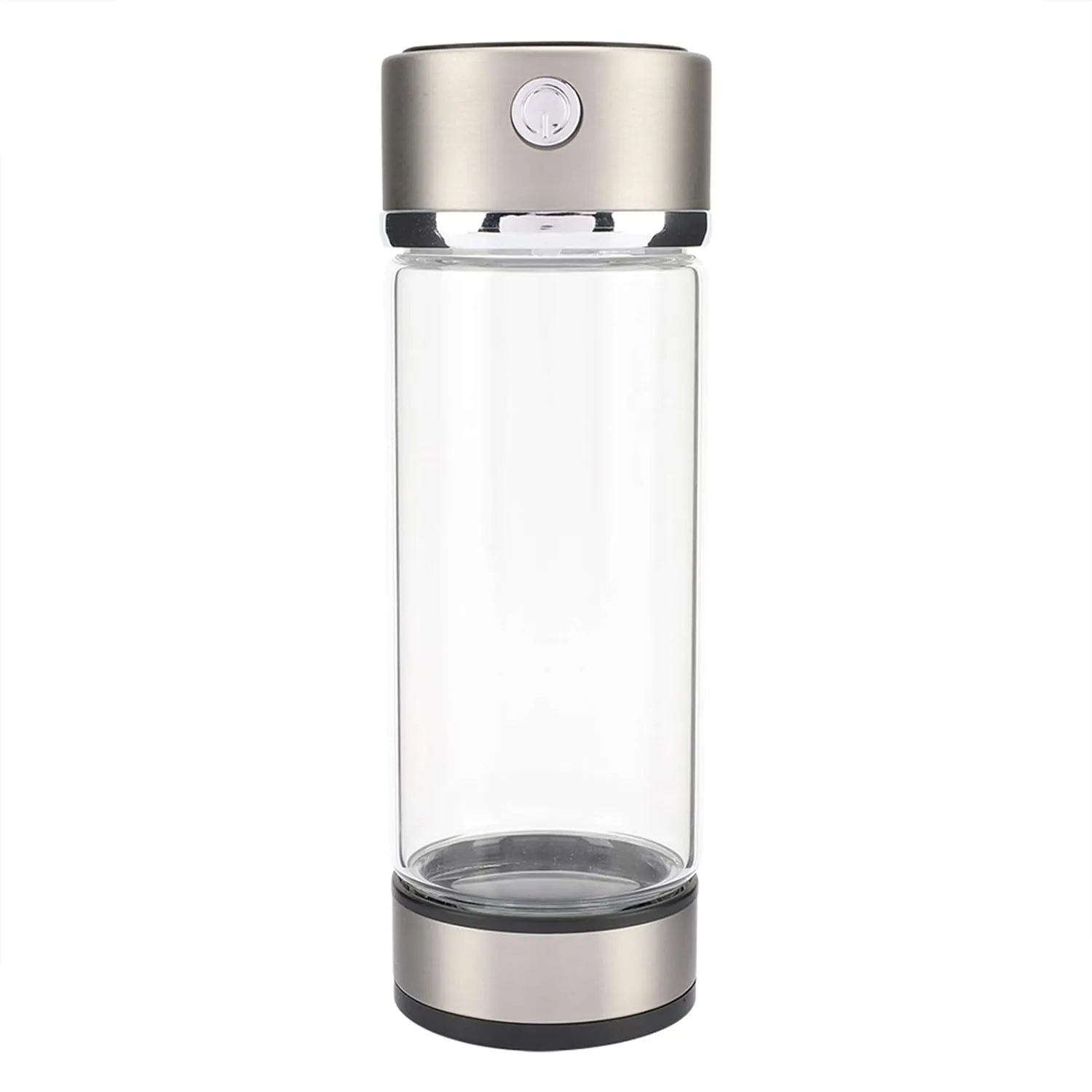 Hydrogen Water Bottle, Hydrogen Water Machine Portable Hydrogen Water Generator Hydro Water Bottle Rechargeable Hydrogen Rich Water Glass Cup for Home Travel Fitness