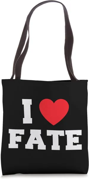 I Love Fate Tote Bag
