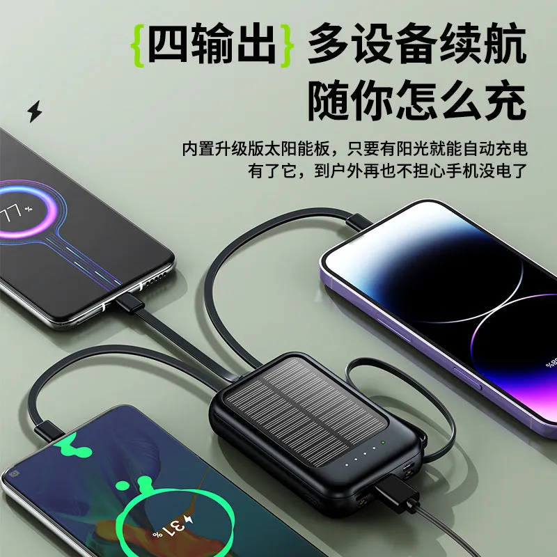 INSTOCK-Cross-border mini solar power bank