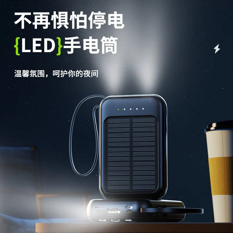 INSTOCK-Cross-border mini solar power bank