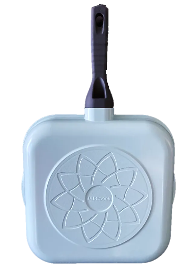 JADECOOK 4 piece Square pan set - BATERIA de 4 piezas con sarten cuadrado de JADE