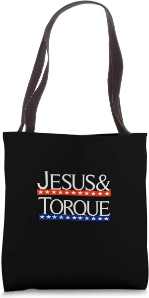 Jesus & Torque Tote Bag