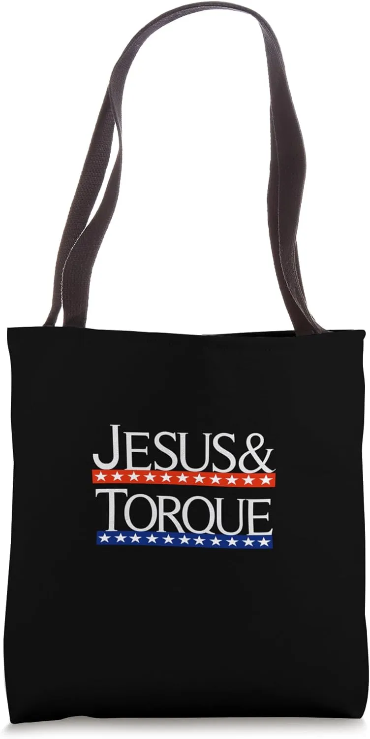 Jesus & Torque Tote Bag