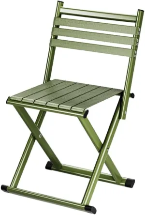Jinsi Nan] Fishing Chair, 16 inch Folding Stool with Back, Suitable for Outdoor Activities Such as Camping and Fishing. (1piece)