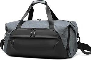 JTKDL Weekender Workout Travel Duffel Bag with Shoes Compartment, Sports Gym Bag, Lightweight Multi Compartment Handbags Shoulder Bag for Men Women