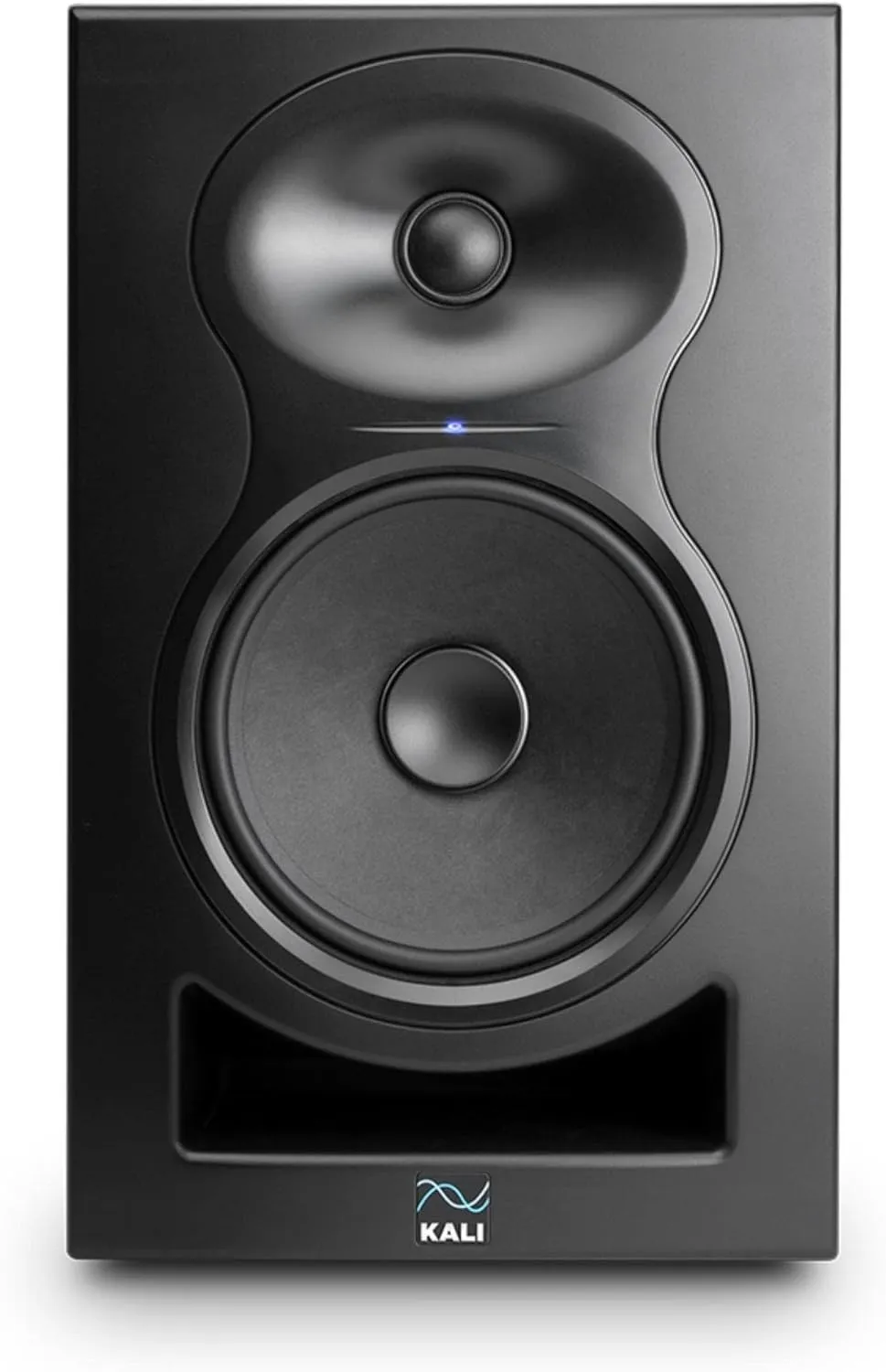 KALI AUDIO LP-6 V2 6.5" Project Lone Pine Powered Studio Monitor - Low-Noise Bi-Amped Professional Studio Speaker for Music Production - 80W, 115dB Max SPL - TRS, RCA, XLR Inputs - Single, Black