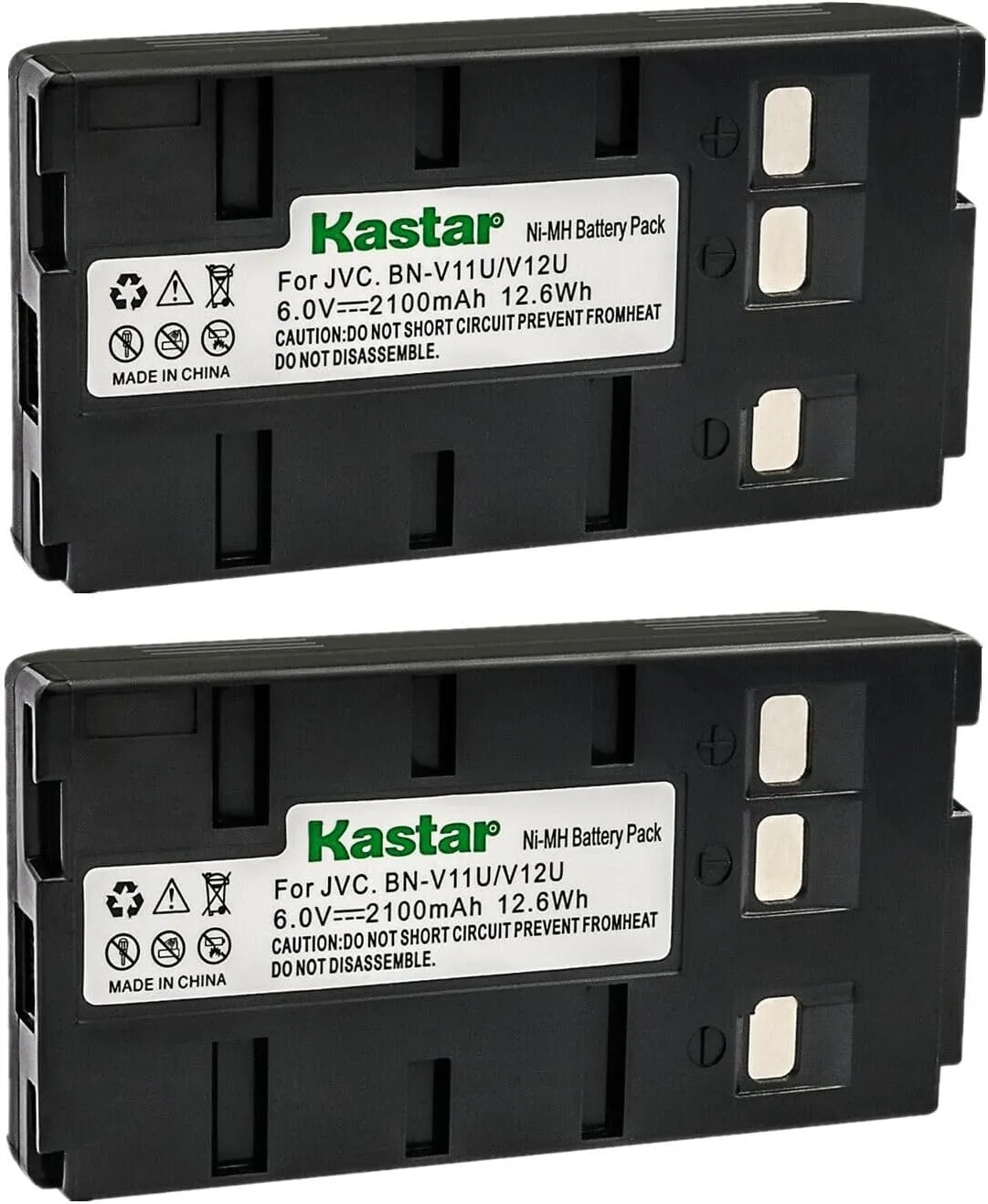 Kastar 2-Pack Battery Replacement for Bell and Howell JMJ20910 BN-V12U, Bell & Howell 4324217 BB-079826 Battery, Raytheon IR Pro Camera (Duracell DR10 DR10AA DR11 PC-DR11 DR11AA)