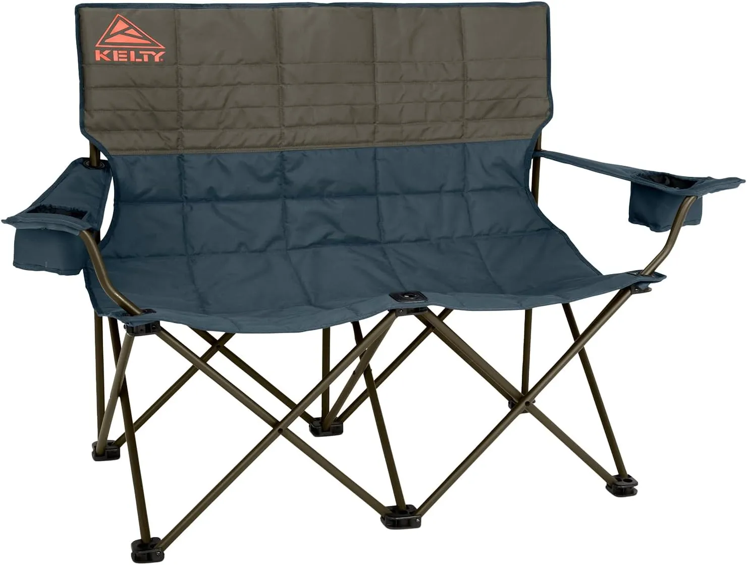 Kelty Loveseat Double Outdoor Camp Chair, 2-Person Camping, Festival, Concert Seat, Updated for 2022