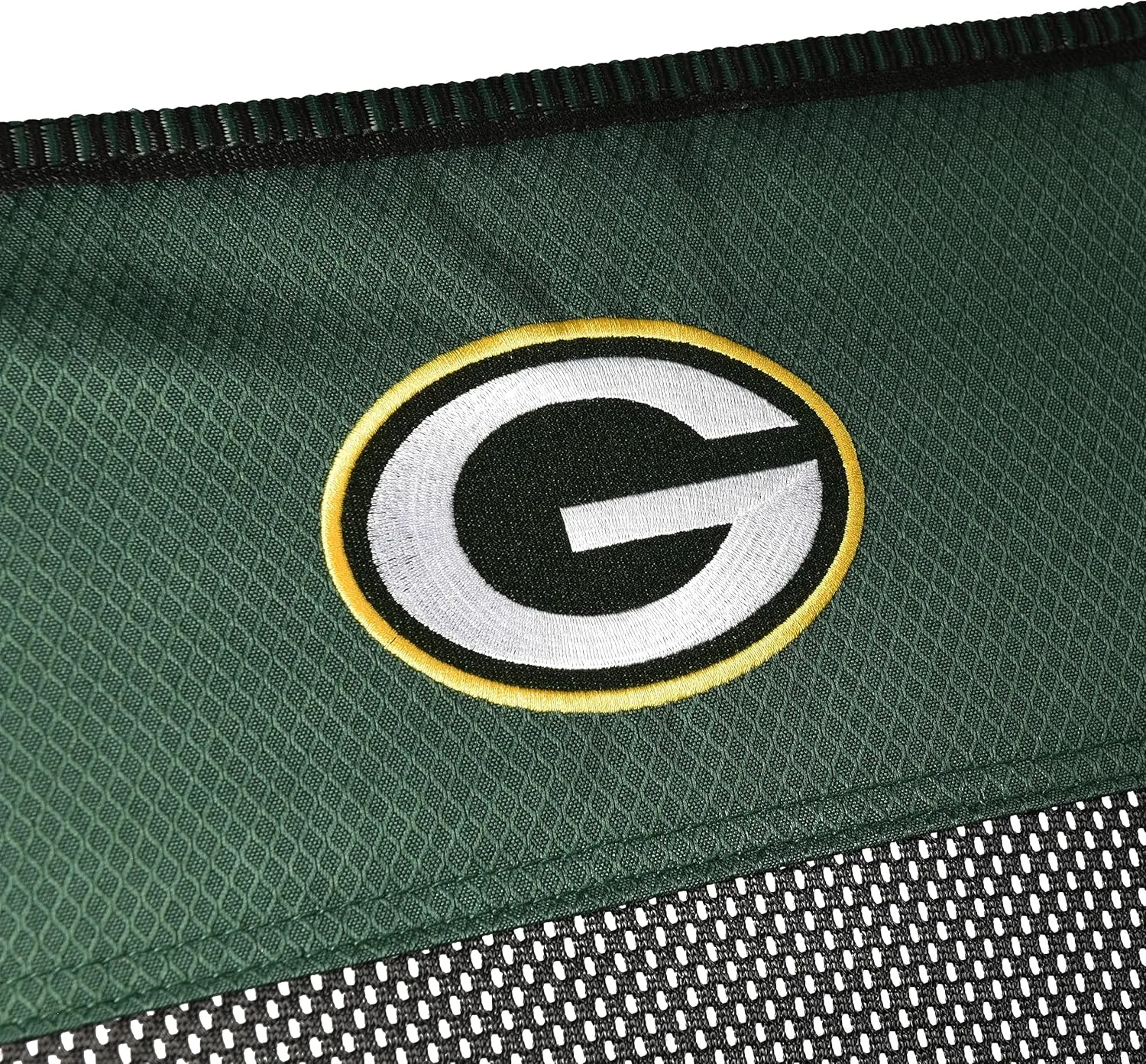 Kijaro Sports Fan Folding Chair, 26" L x 35.5" W x 37" H, Green Bay Packers