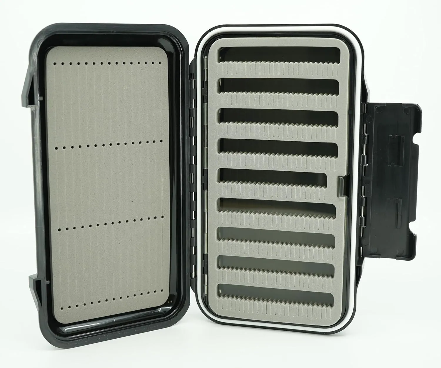 Kingfisher Waterproof Dry Fly Fishing Box with Leaf