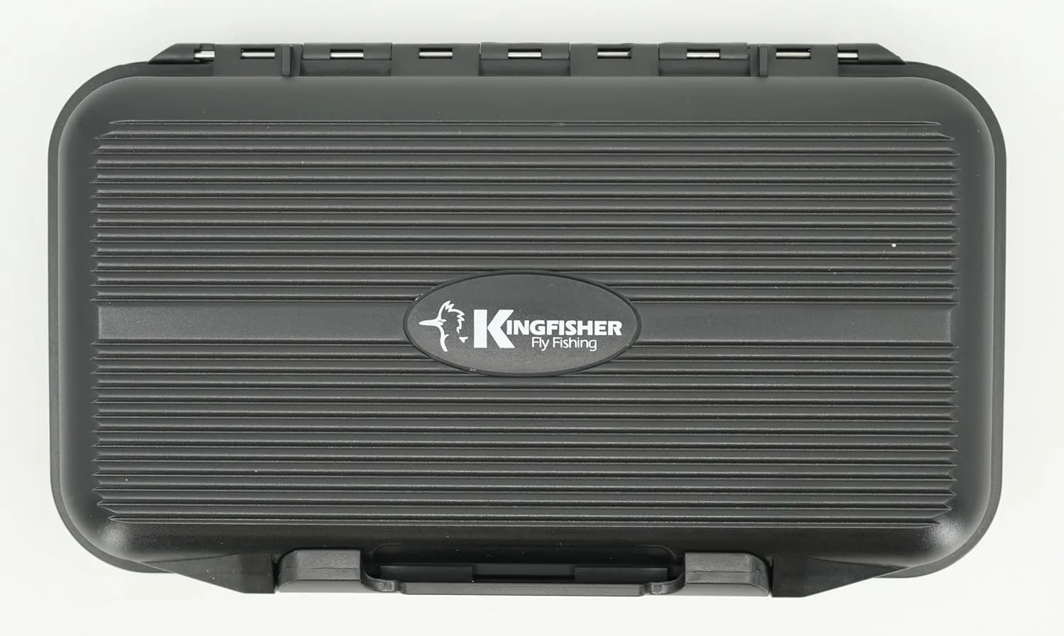 Kingfisher Waterproof Dry Fly Fishing Box with Leaf