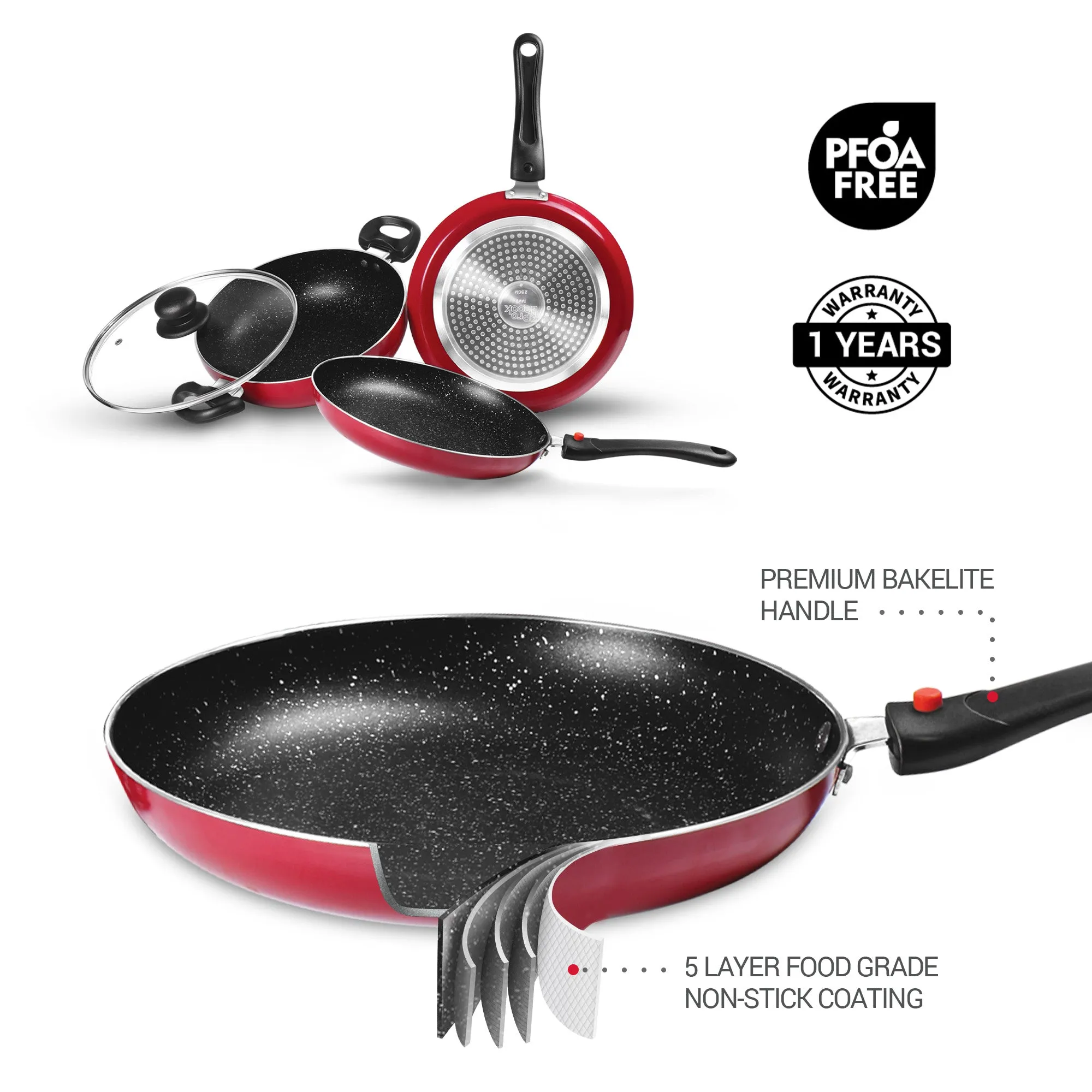 Kitchen Jewel Plus Cookware Set (Milton Procook)
