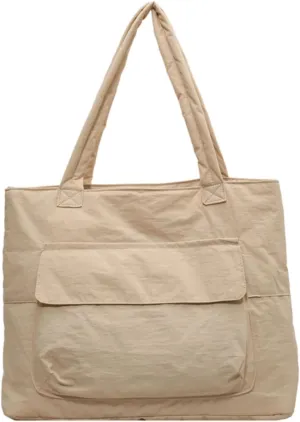 Korean version Japanese women's handbag Women's casual high-capacity commuting nylon shoulder bag