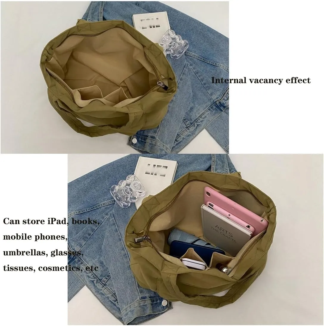 Korean version Japanese women's handbag Women's casual high-capacity commuting nylon shoulder bag