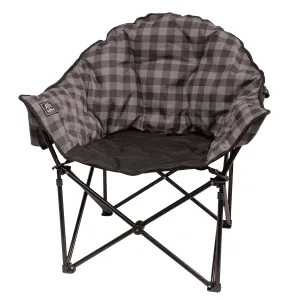 Kuma Lazy Bear Chair Grey/Black