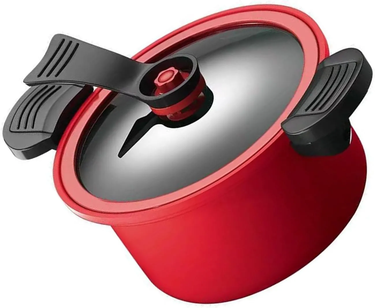 Large Pressure Cookware Even Heat Distribution Cooking Pots For Soup And Rice Nonstick Outdoor Camping Cookpot