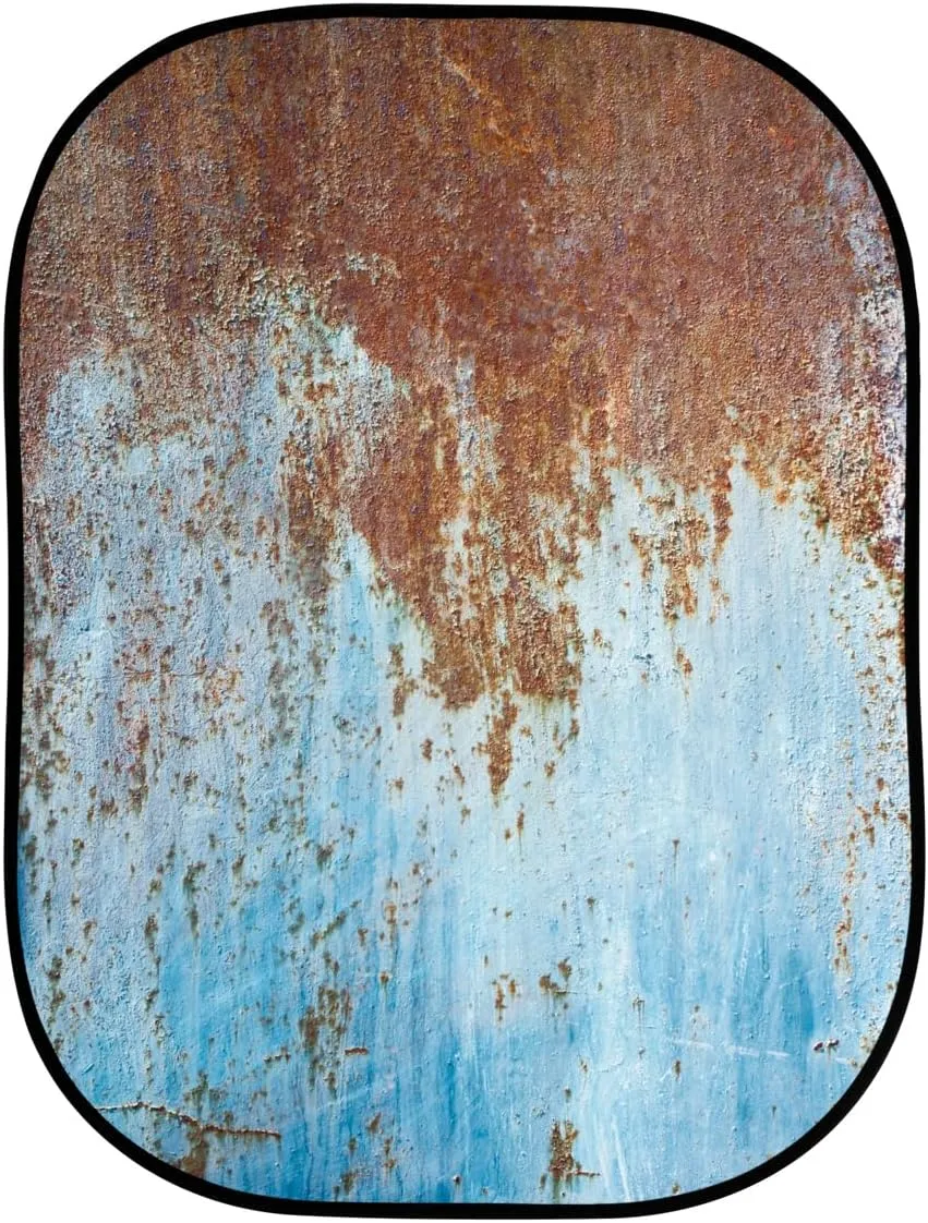 Lastolite LL LB5713 5 x7 Feet Urban Collapsible (1.5x2.1m) Rusty Metal, Plaster Wall
