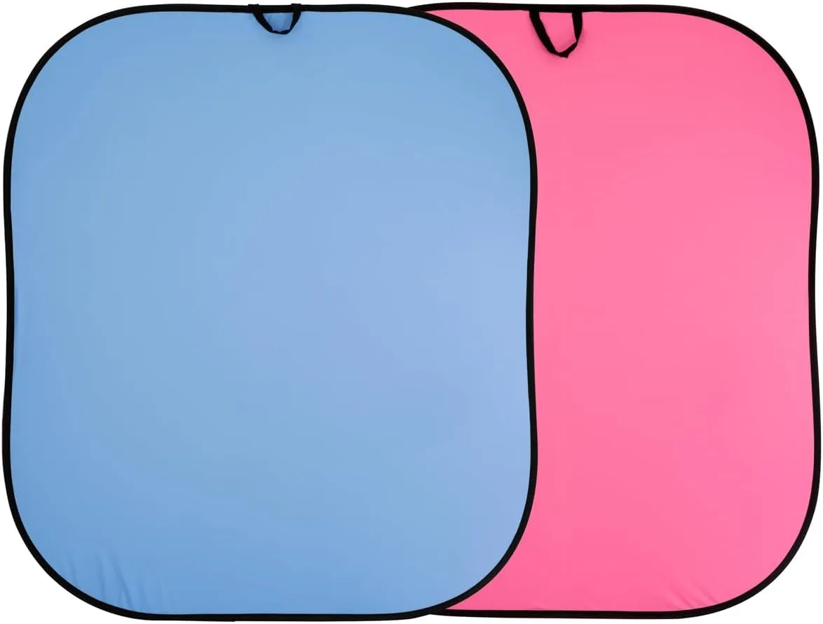 Lastolite LL LB6751 1.8 x 2.15 Meters Plain Collapsible, Blue/Pink